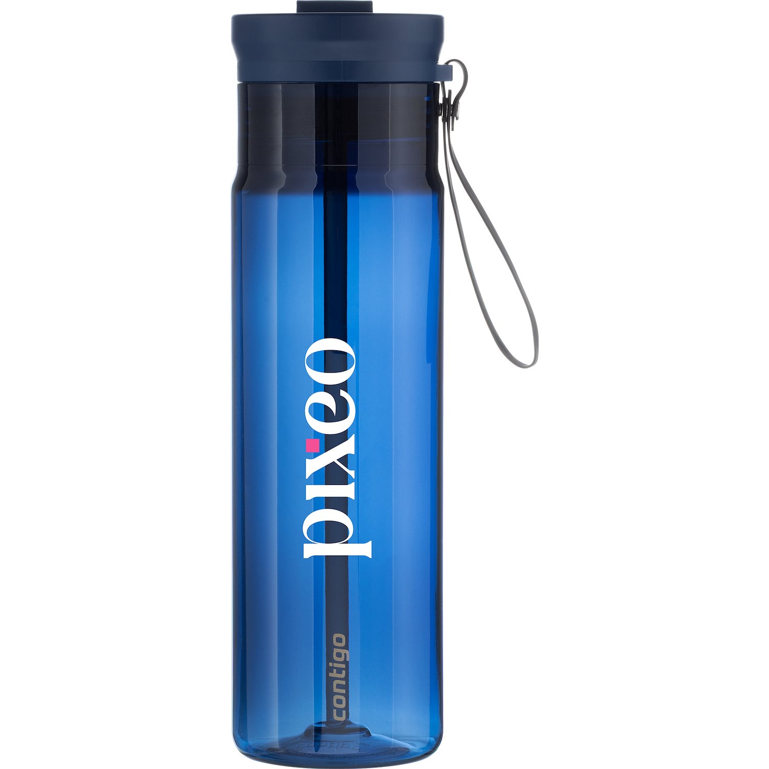 Custom branded Contigo® DualSip 28 oz - 28 oz Tritan bottle with dual-function straw and chug spout lid
