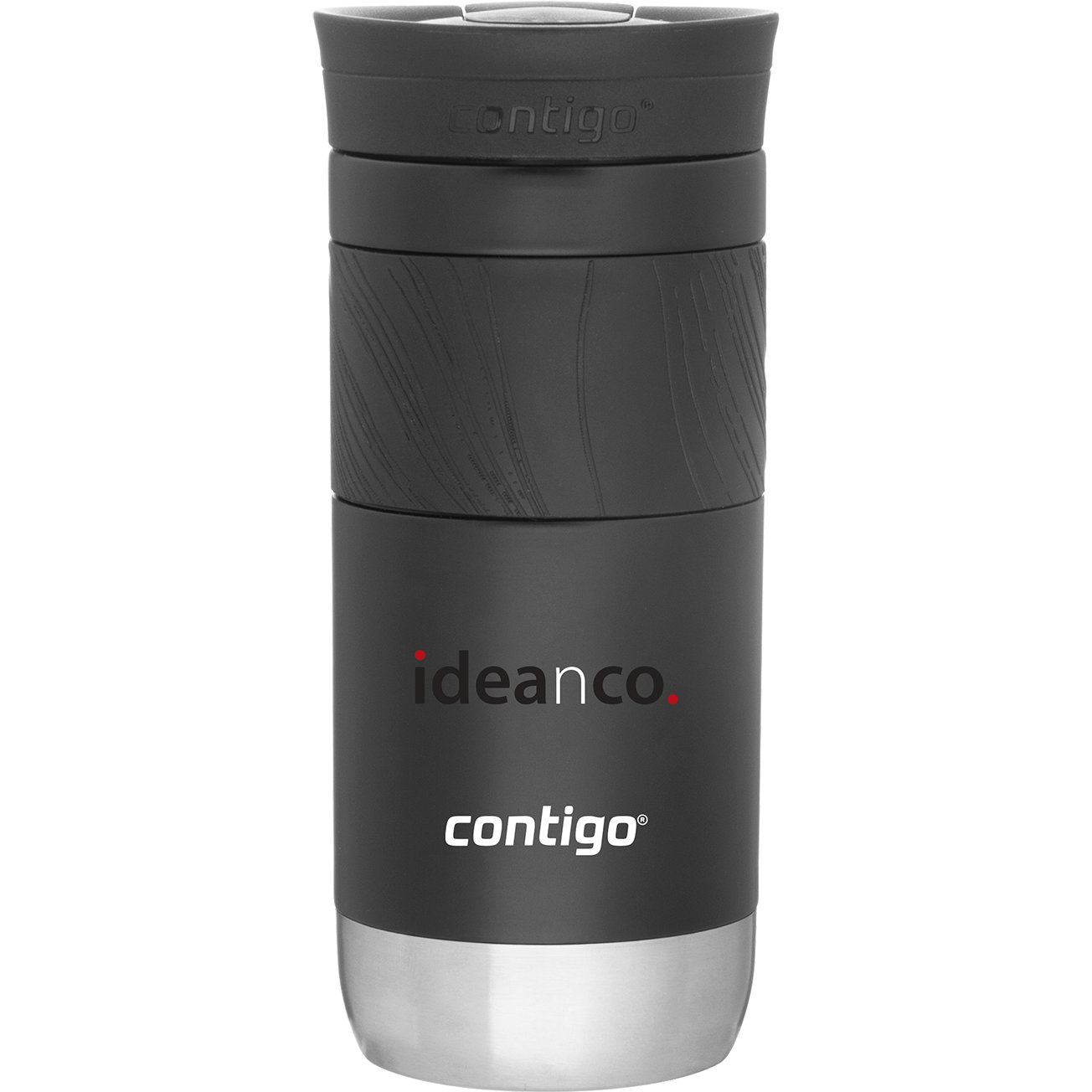 Custom branded Contigo® Byron 2.0 - 16 oz stainless steel tumbler with SNAPSEAL™ lid
