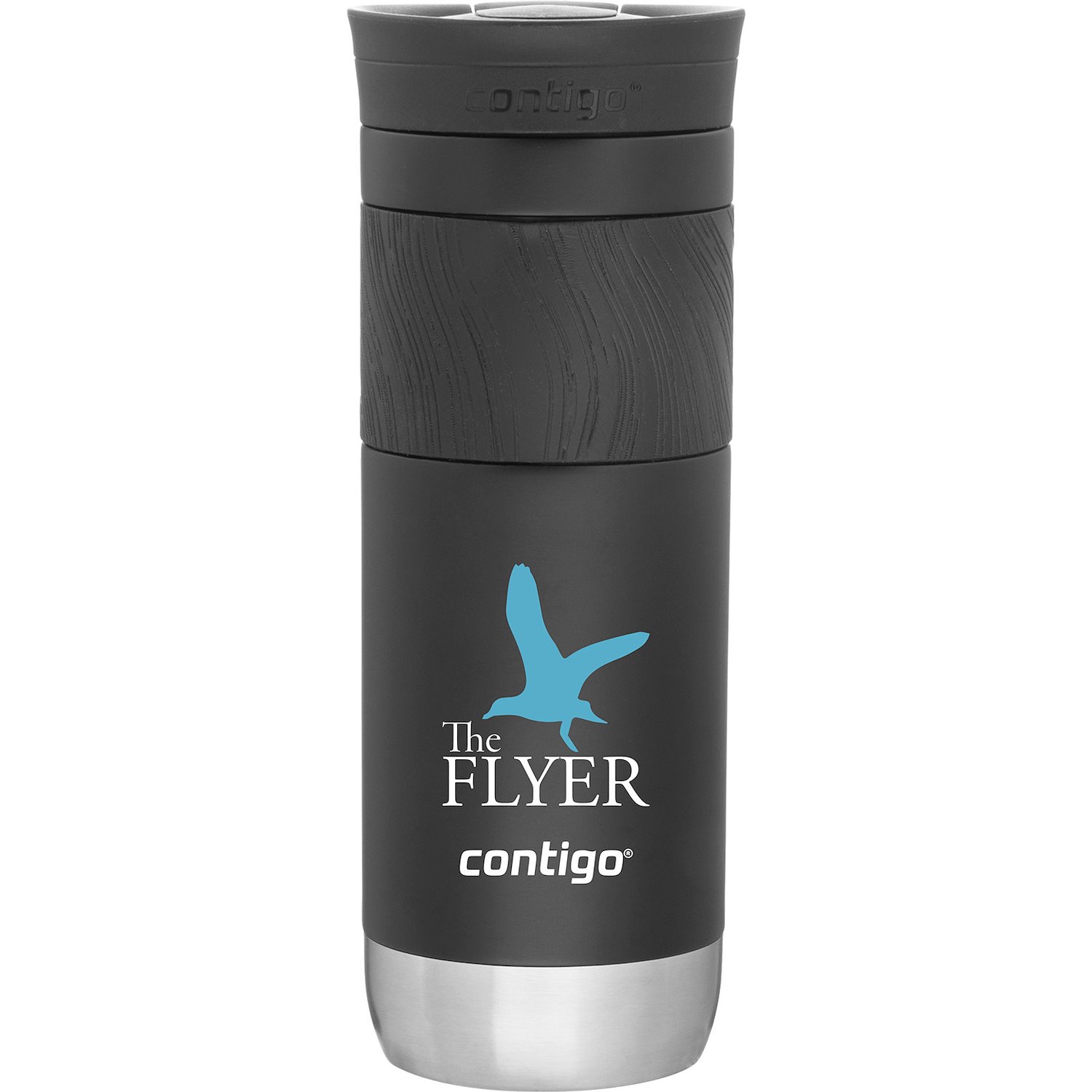 Custom branded Contigo® Byron 2.0 - 20 oz stainless steel tumbler with SNAPSEAL™ lid