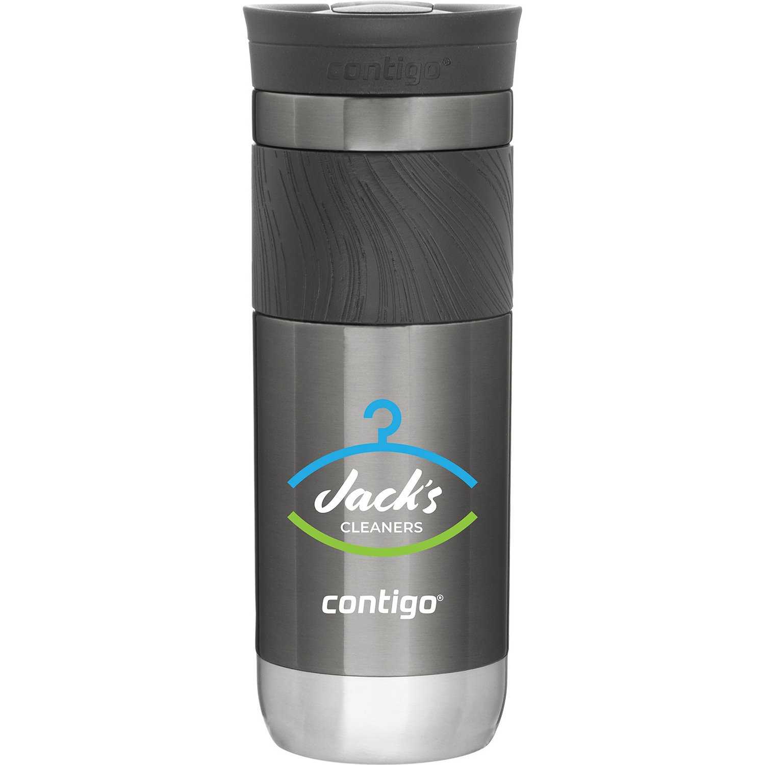 Custom branded Contigo® Byron 2.0 in Gun Metal