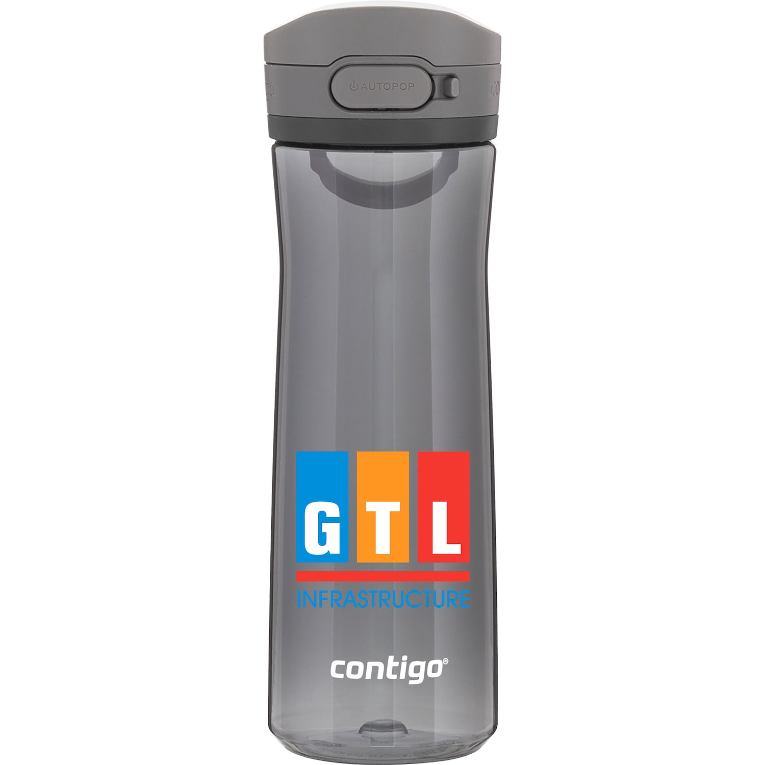 Custom branded Contigo® Jackson 2.0 with logo - 24 oz Tritan bottle with AUTOPOP® lid