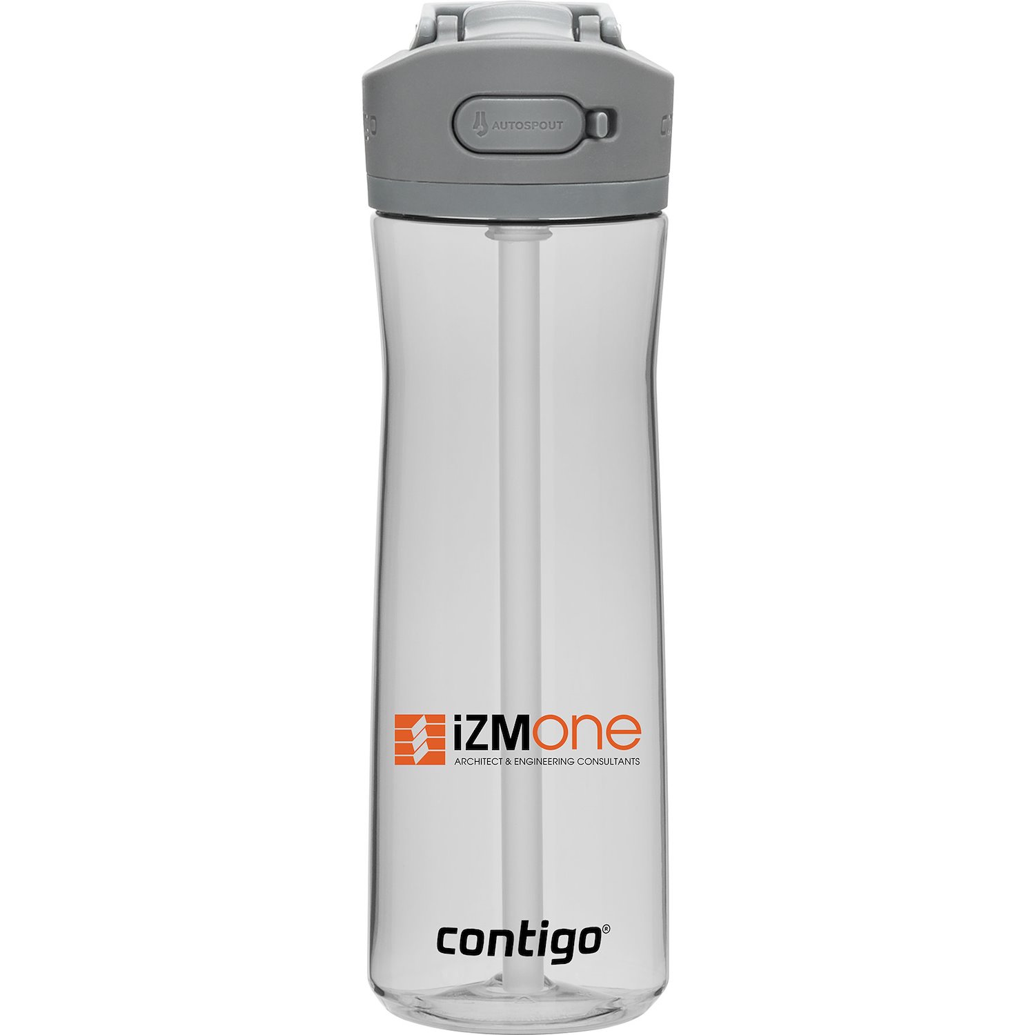 Custom branded Contigo® Ashland 2.0 in Charcoal
