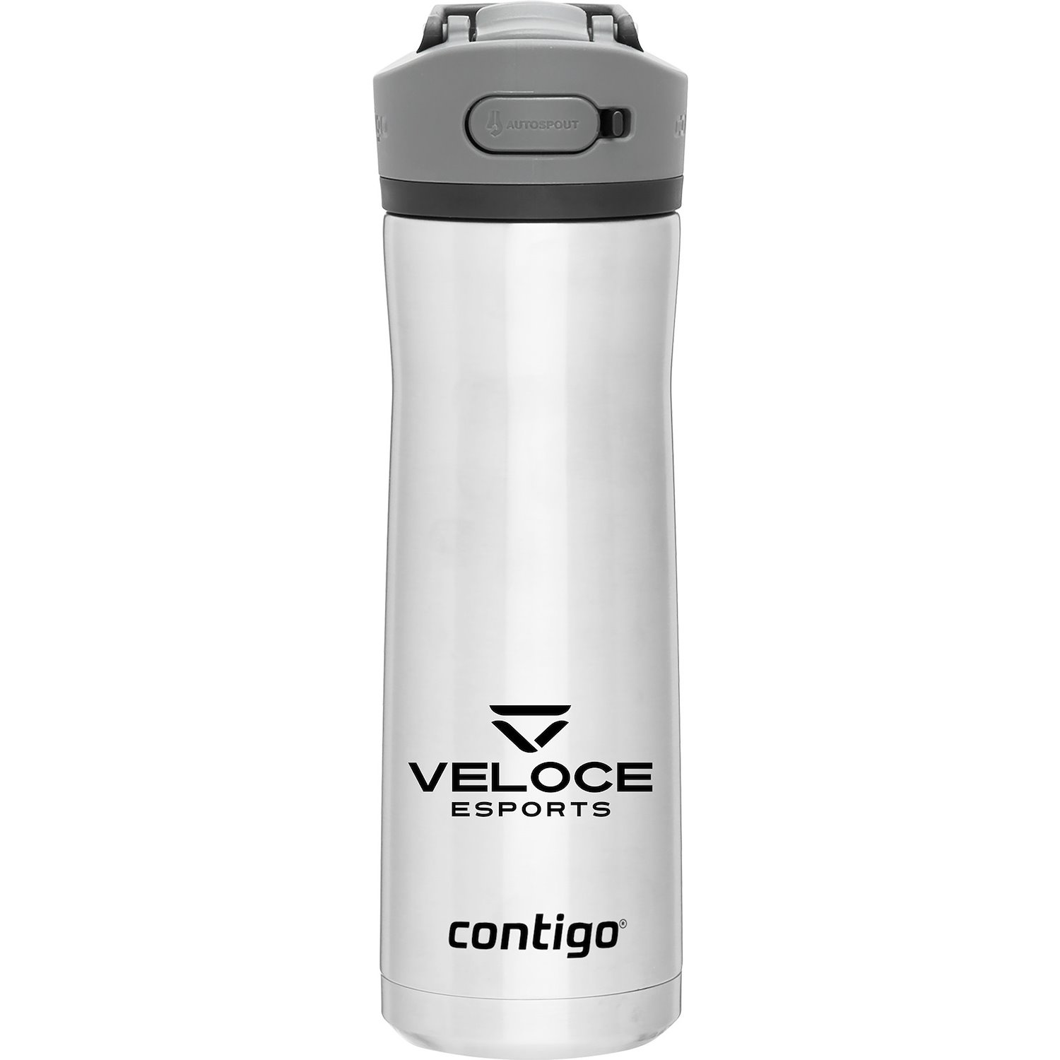Custom branded Contigo® Ashland Chill 2.0 - 20 oz stainless steel bottle with AUTOSPOUT® lid