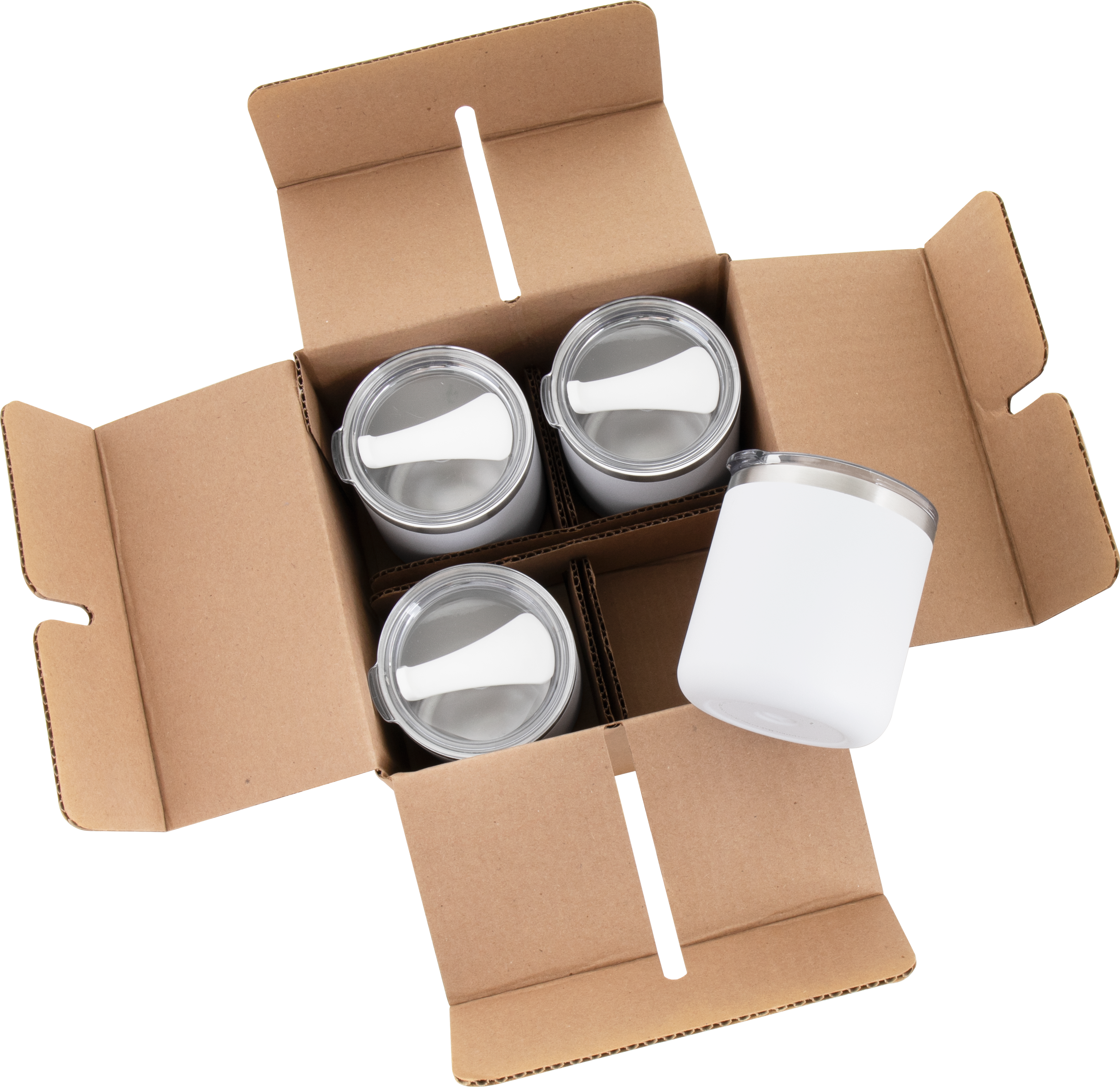 4-pack white box - #215/ #816/ spark/ cece/ 12 oz camper