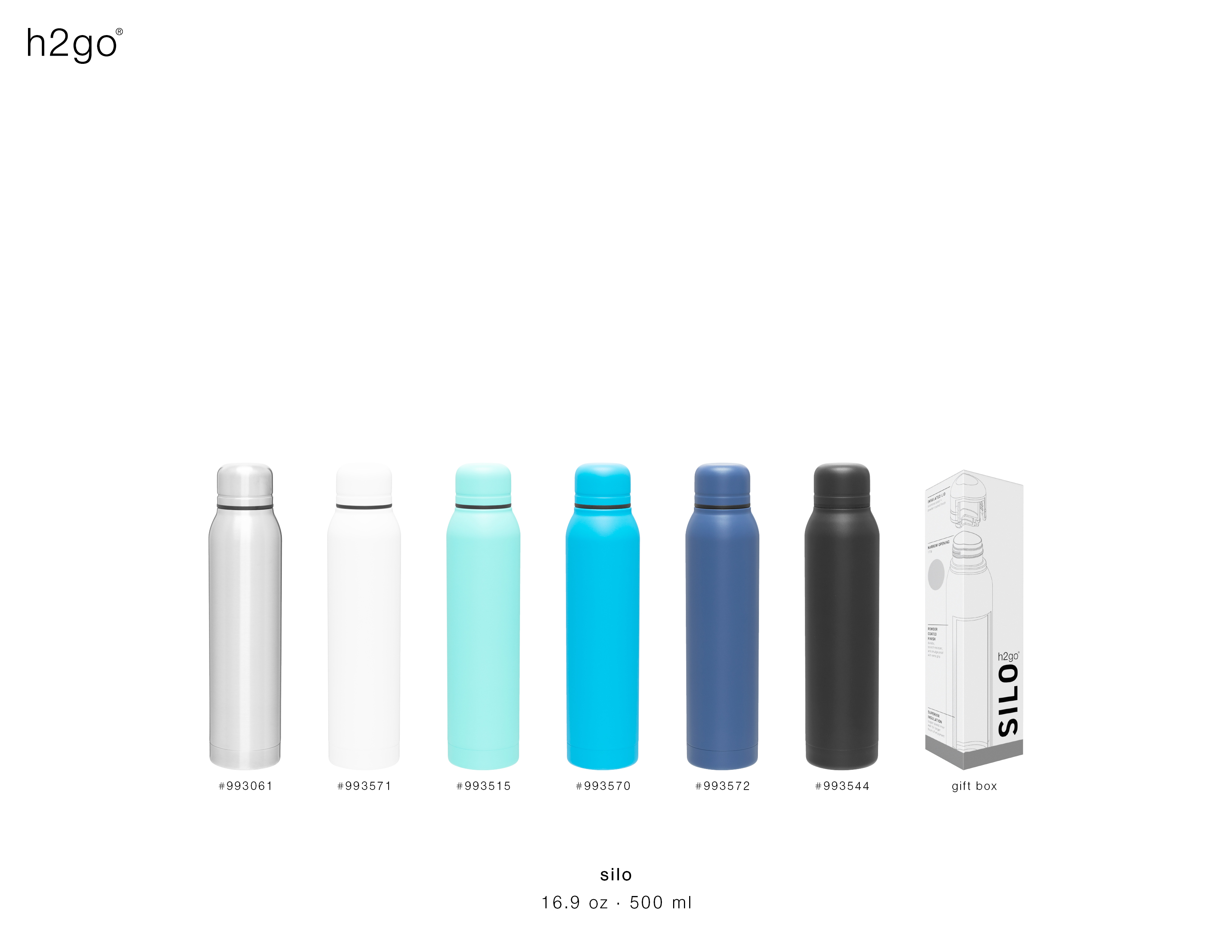 16.9 oz. H2GO Silo Bottle