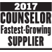 counselor fastest growing supplier
