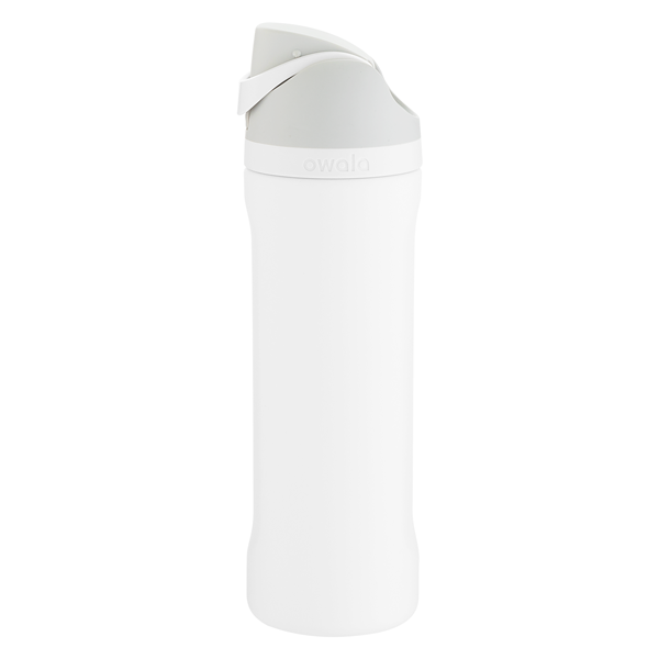 Owala FreeSip Stainless Steel Water Bottle - Shy Marshmallow White
