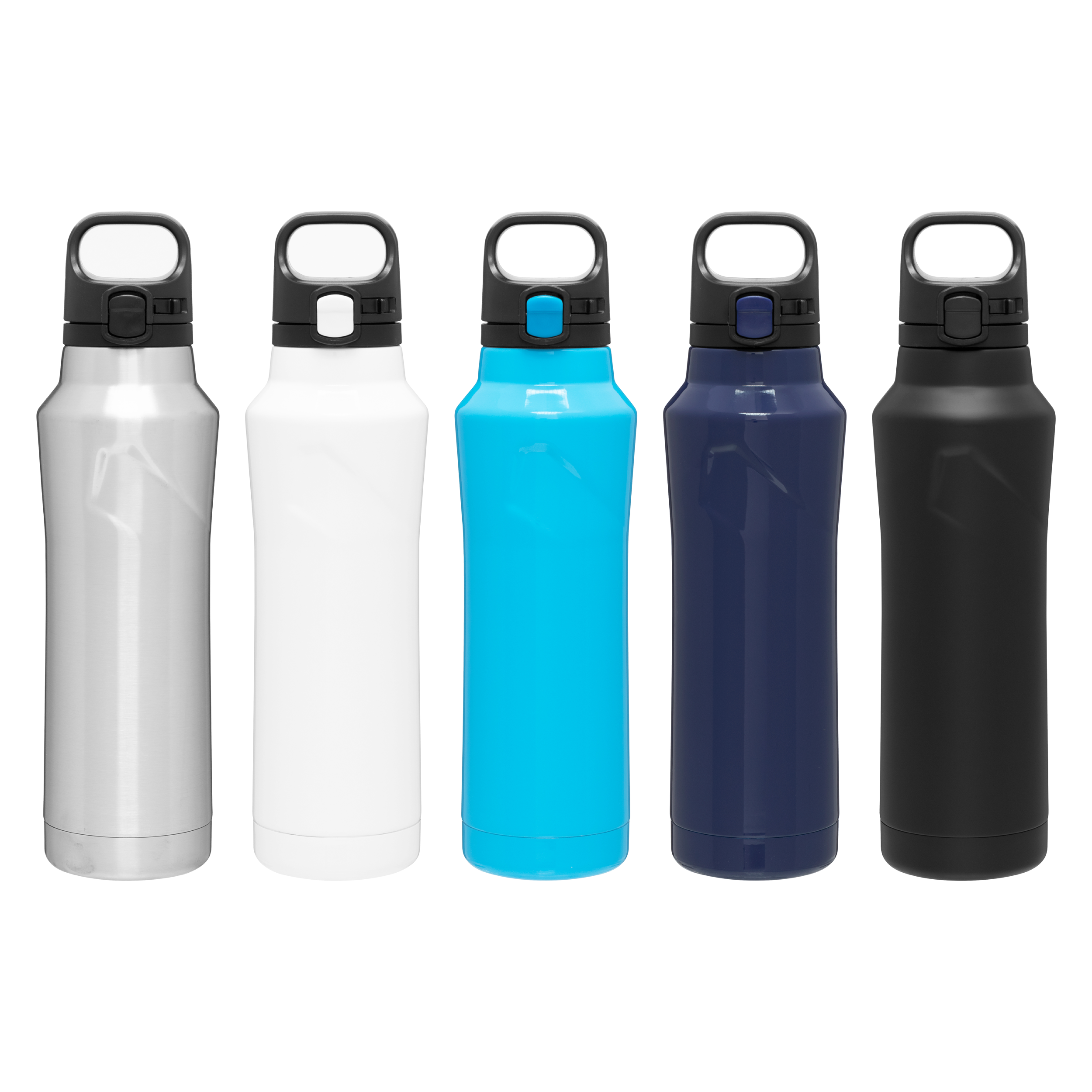 Custom h2go Wave Double Wall Thermal Bottle 20.9 Oz - Office Depot